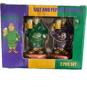 2025 Krewe Of Tucks Salt And Pepper Shakers Collectable Mardi Gras